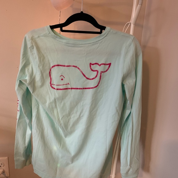 Vineyard Vines Long Sleeve Logo Tee - Picture 2 of 2